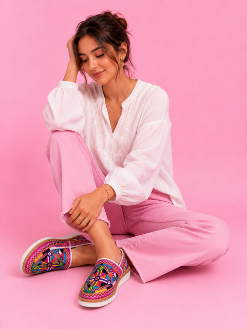 PINK MOCCASIN